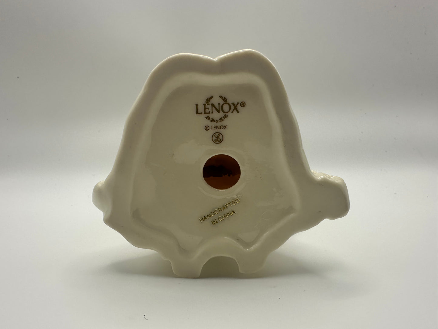 Lenox Guardian Angel Playing Harp, Porcelain Figurine