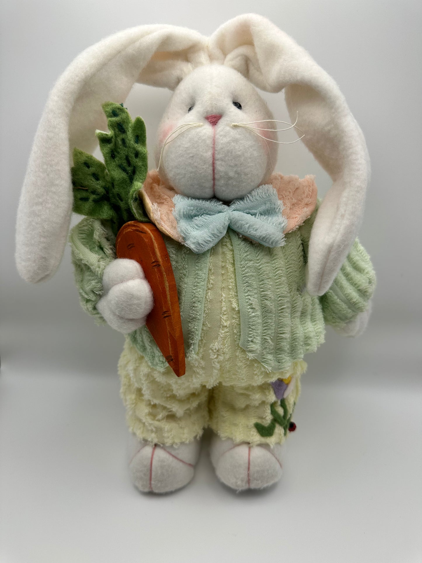 Vintage Chenille Bunny Rabbit, Plush, Short Boy