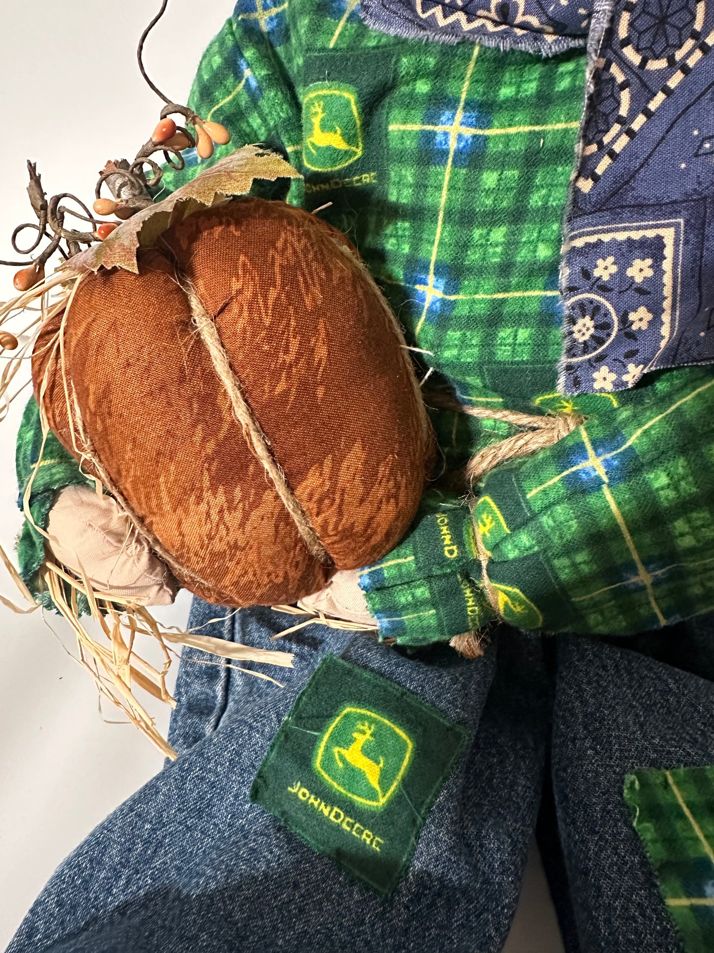 John Deere Scarecrow, Plush Doll, Girl