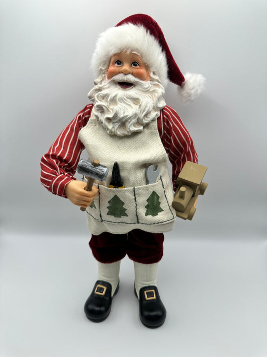 Toymaker Santa Claus Figurine