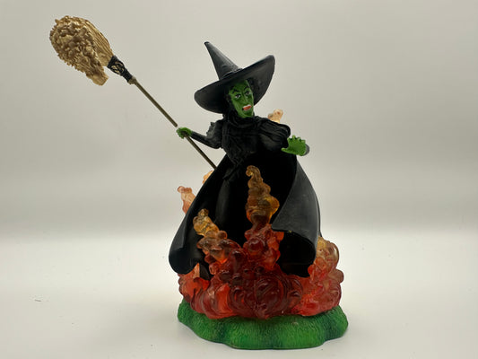 Wicked Witch of the West Engulfed in Flames, Wizard of Oz Figurine