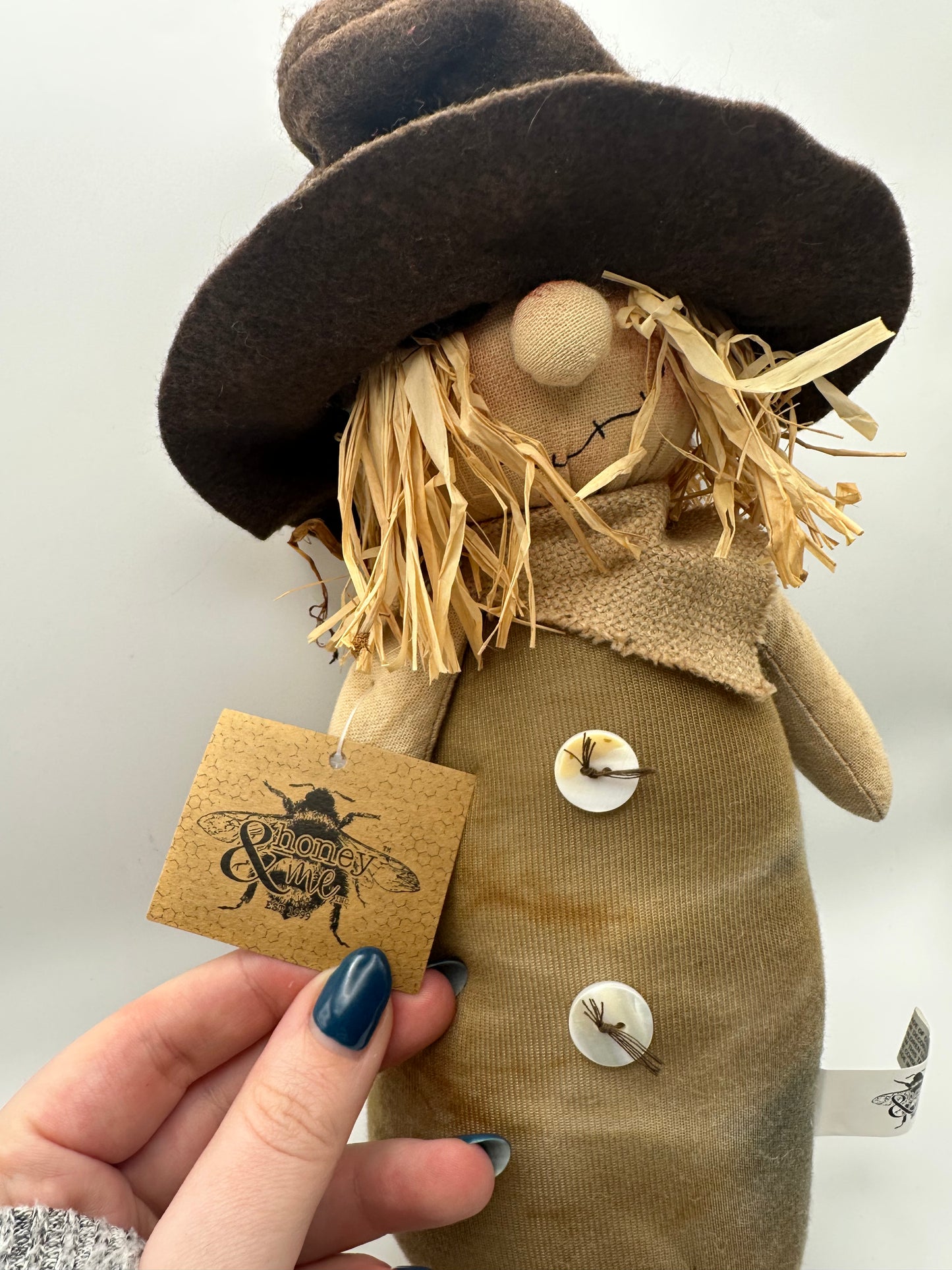 Honey & Me Seymour Fall Scarecrow Doll