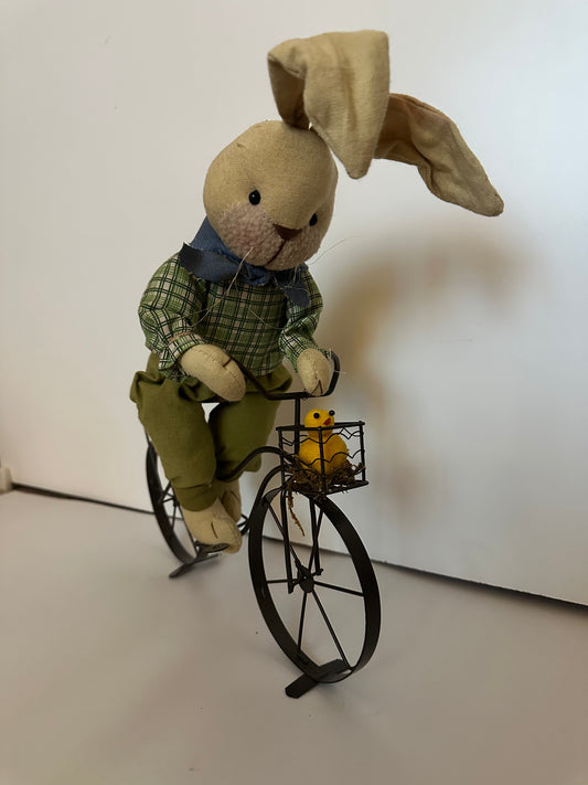 Bunny on Bicycle