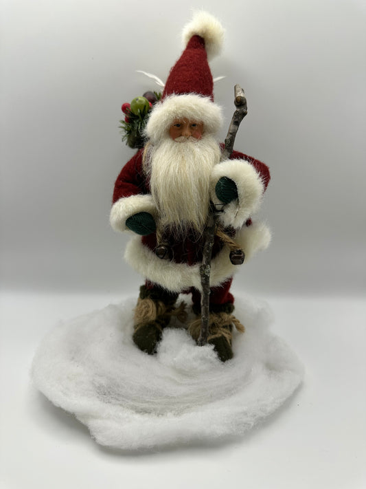 Santa in Snow