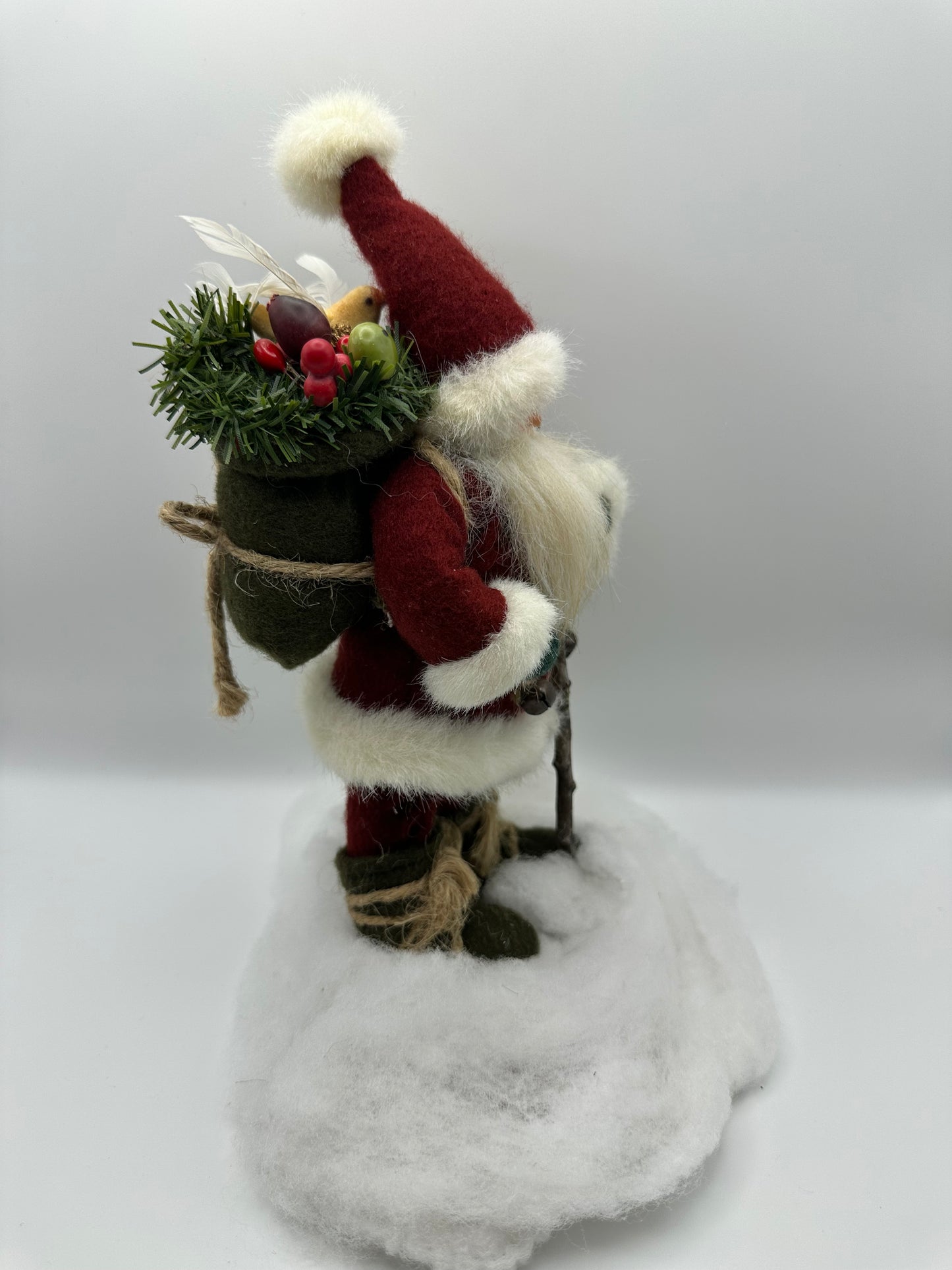 Santa in Snow