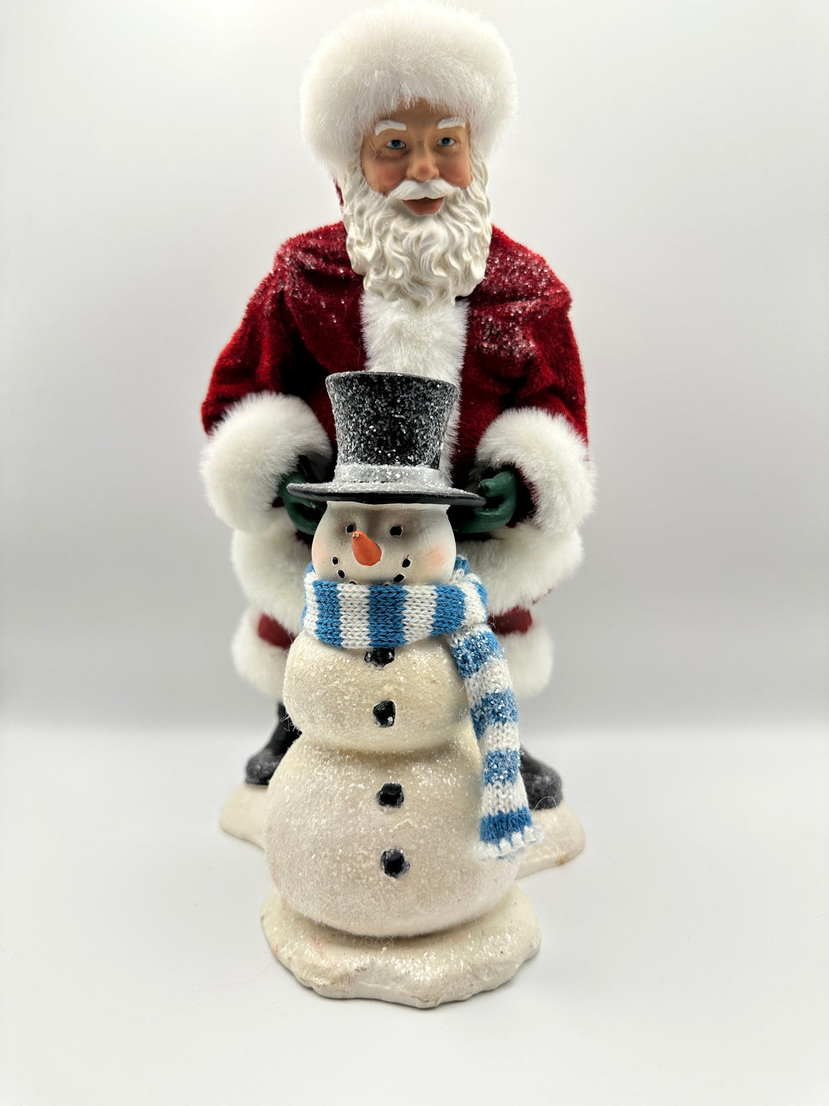 Santa with Snowman Figurine (2008)